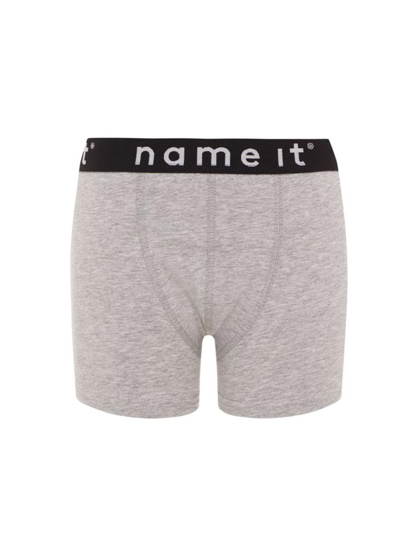 Σετ Boxer 2τμχ "name it" Μελανζέ οργανικό βαμβάκι