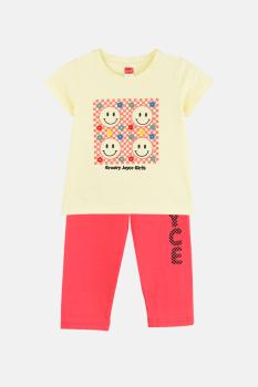 Σετ κάπρι μακό κορίτσι "Groovy girls" κίτρινο
