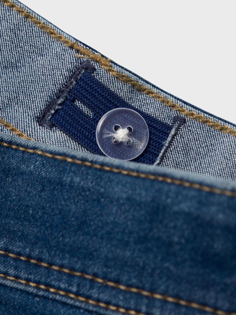 Βερμούδα τζιν αγόρι "Medium blue denim" μπλε