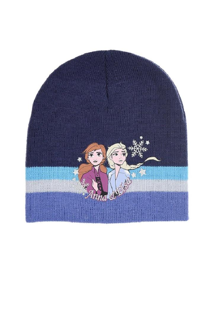 Σκούφος Frozen II "Anna & Elsa" μπλε