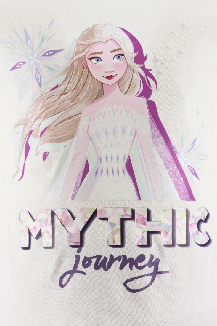 Πυτζάμα Frozen "Mythic journey" λευκή