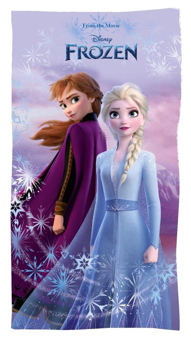 Πετσέτα θαλάσσης "Frozen" λιλά (70Χ140)