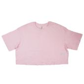 Μπλούζα crop top "May" σομόν