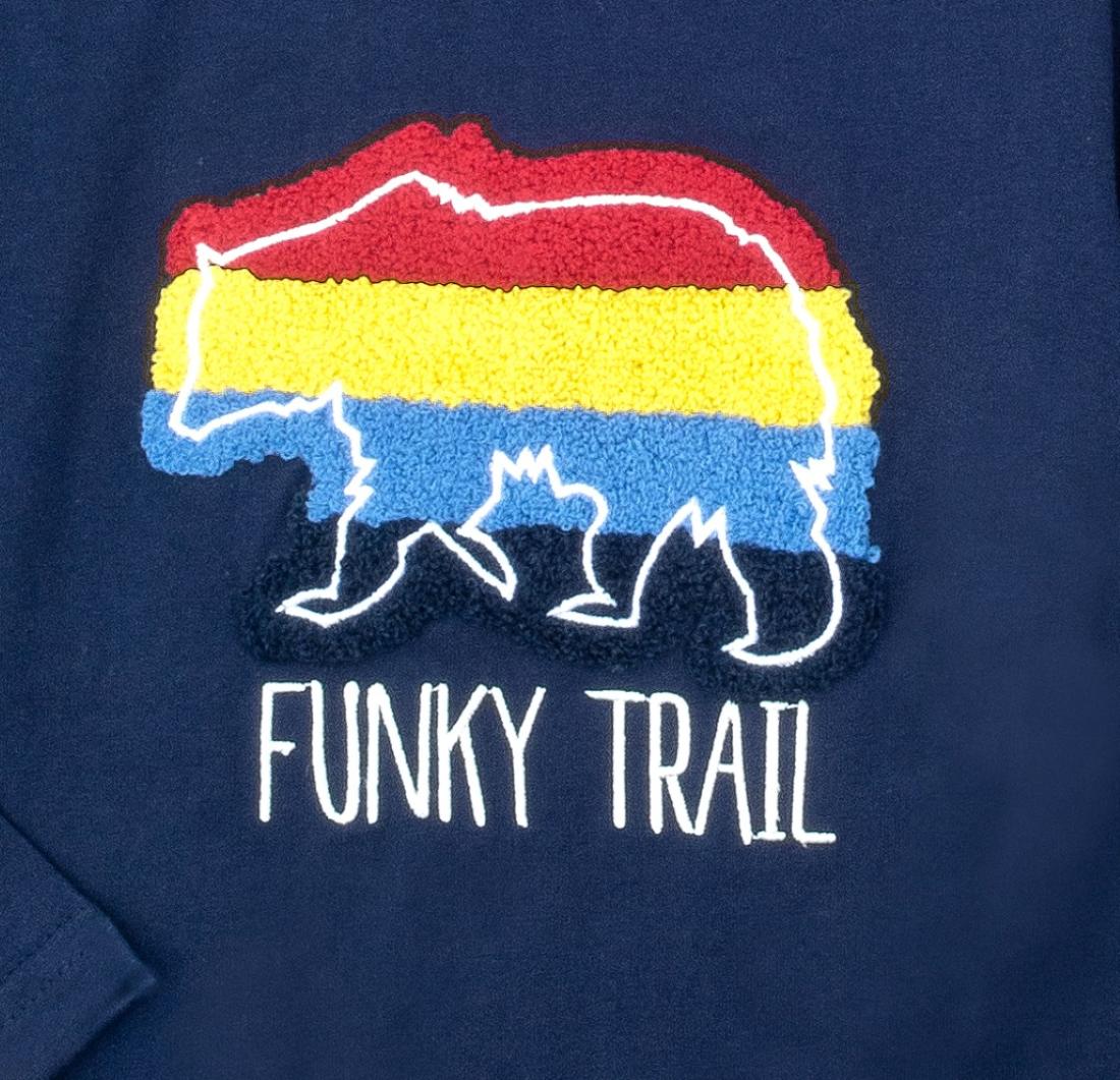 Μπλούζα "Funky trail" μπλε