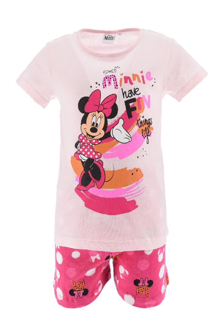 Πυτζάμα "Minnie have fun" ροζ