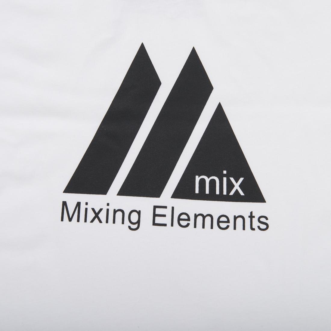 Σετ βερμούδα αγόρι "Mixing elements" λευκό