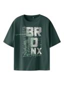 Μπλούζα κοντομάνικη αγόρι "Bronx" πράσινη
