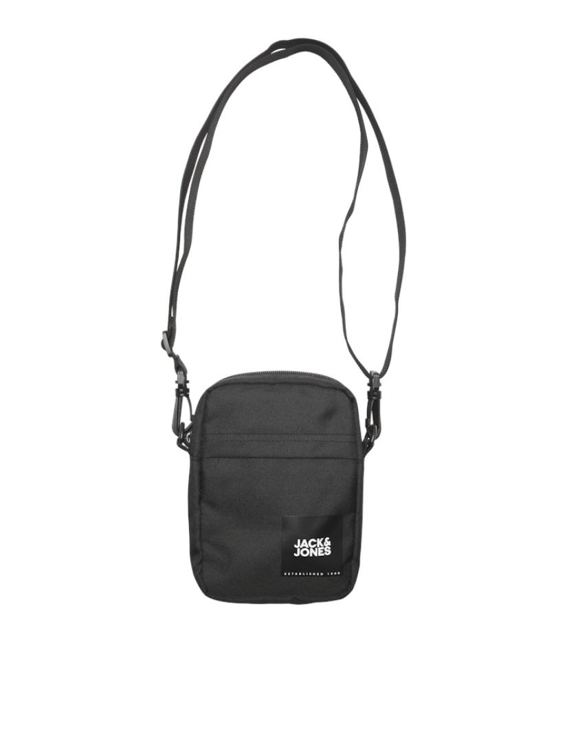 Τσάντα ώμου/χιαστί ανδρική "Sling bag" μαύρη