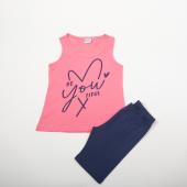 Σετ ποδηλατικό κορίτσι "Be you tiful" φούξια