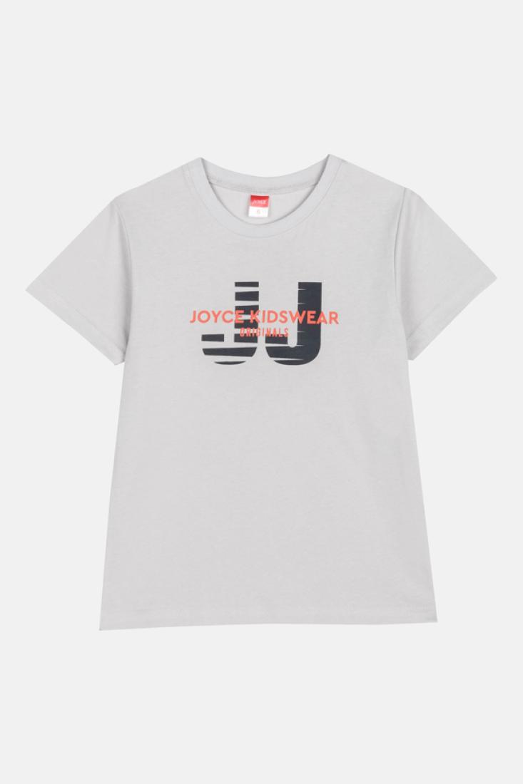 Σετ φόρμας αγόρι "Joyce kidswear originals" γκρι ανοιχτό