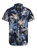 Πουκάμισο ανδρικό "Hawaii" μπλε