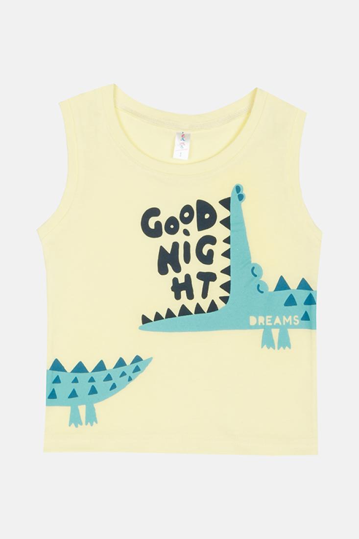 Πυτζάμα αγόρι "Good Night" κίτιρνη