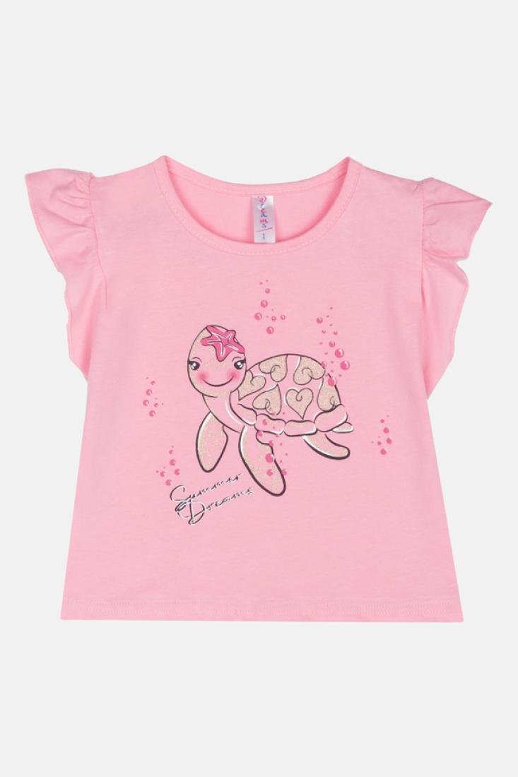  Πυτζάμα κορίτσι "Sea turtle" ροζ