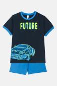 Πυτζάμα αγόρι "Future" μπλε