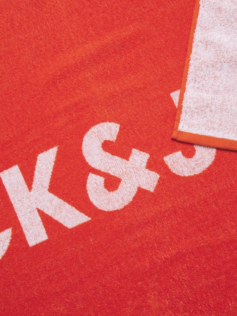 Πετσέτα θαλάσσης "Jack&Jones" κόκκινη