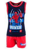 Σετ βερμούδα αγόρι "Power spiderman" μπλε