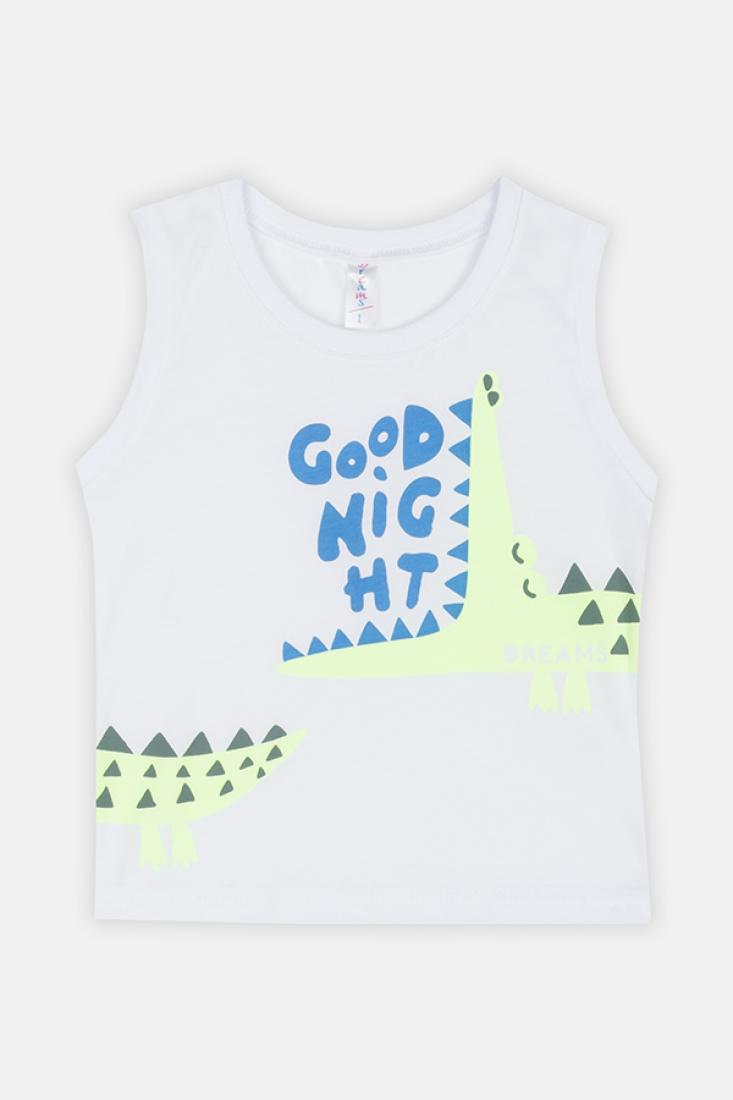 Πυτζάμα αγόρι "Good Night" λευκό