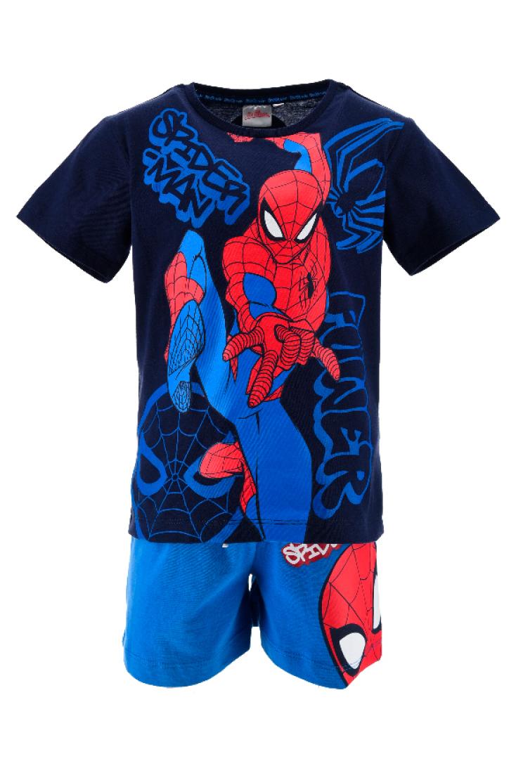Σετ βερμούδα αγόρι "Spiderman" μπλε