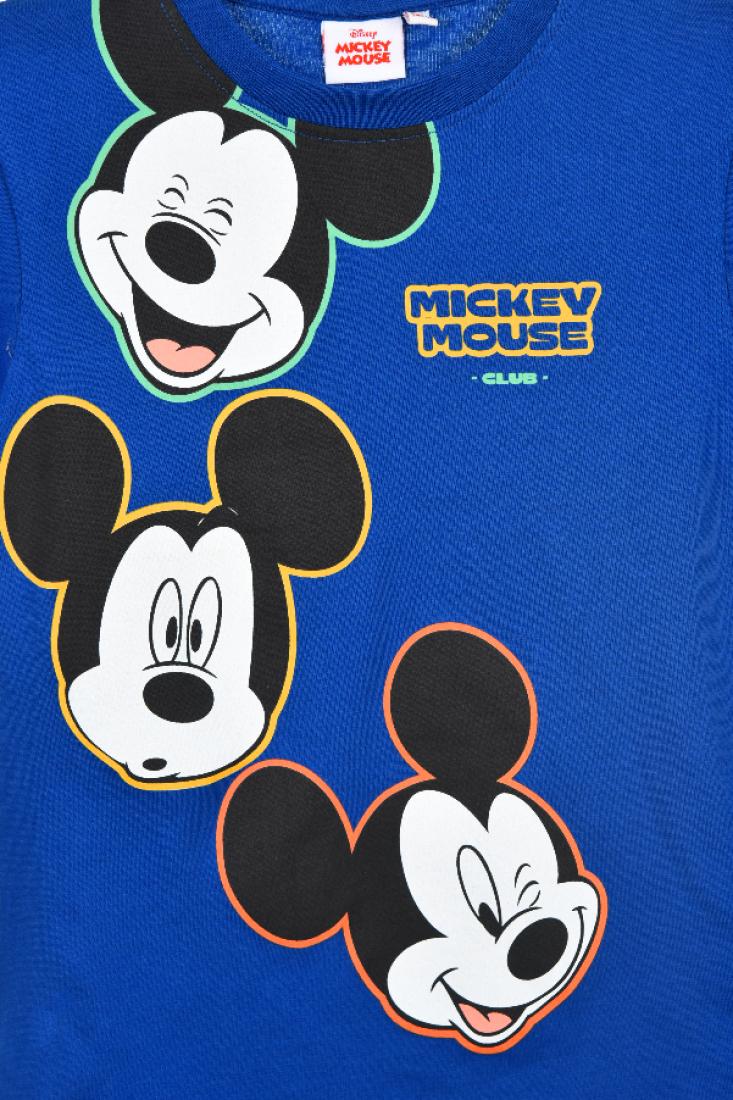 Μπλούζα κοντομάνικη αγόρι "Mickey" ρουά