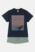  Πυτζάμα αγόρι "Dinosaur Dreams" μπλε