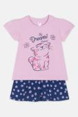 Πυτζάμα κορίτσι "Dreams cat" λιλά