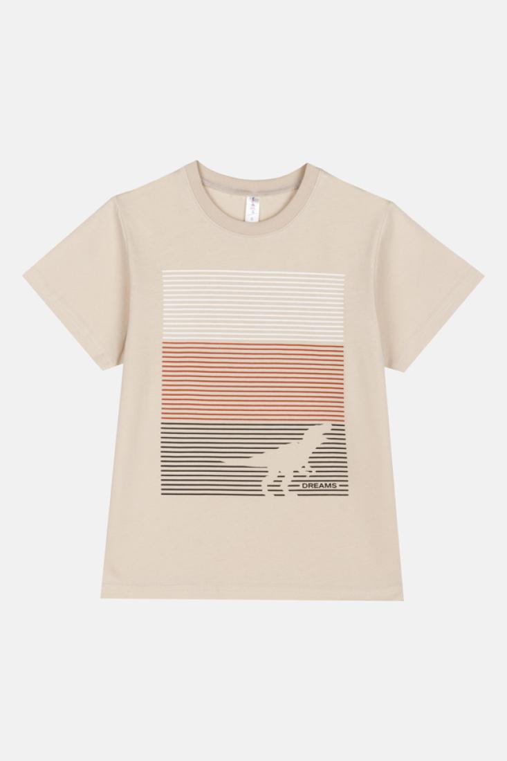 Πυτζάμα αγόρι "Dinosaur Dreams" μπεζ