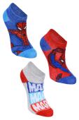 Σετ 3 ζευγάρια κάλτσες αγόρι "Spiderman" μπλε 