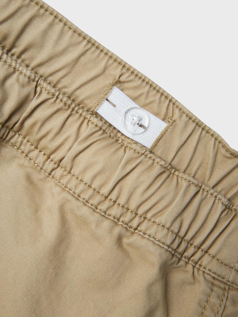  Βερμούδα υφασμάτινη αγόρι "Twill shorts" μπεζ