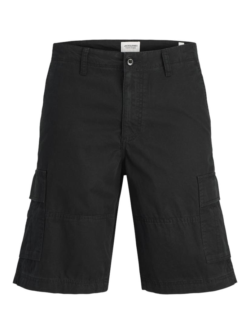 Βερμούδα cargo ανδρική "Dark Navy" μαύρη