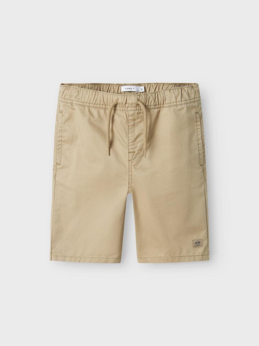  Βερμούδα υφασμάτινη αγόρι "Twill shorts" μπεζ
