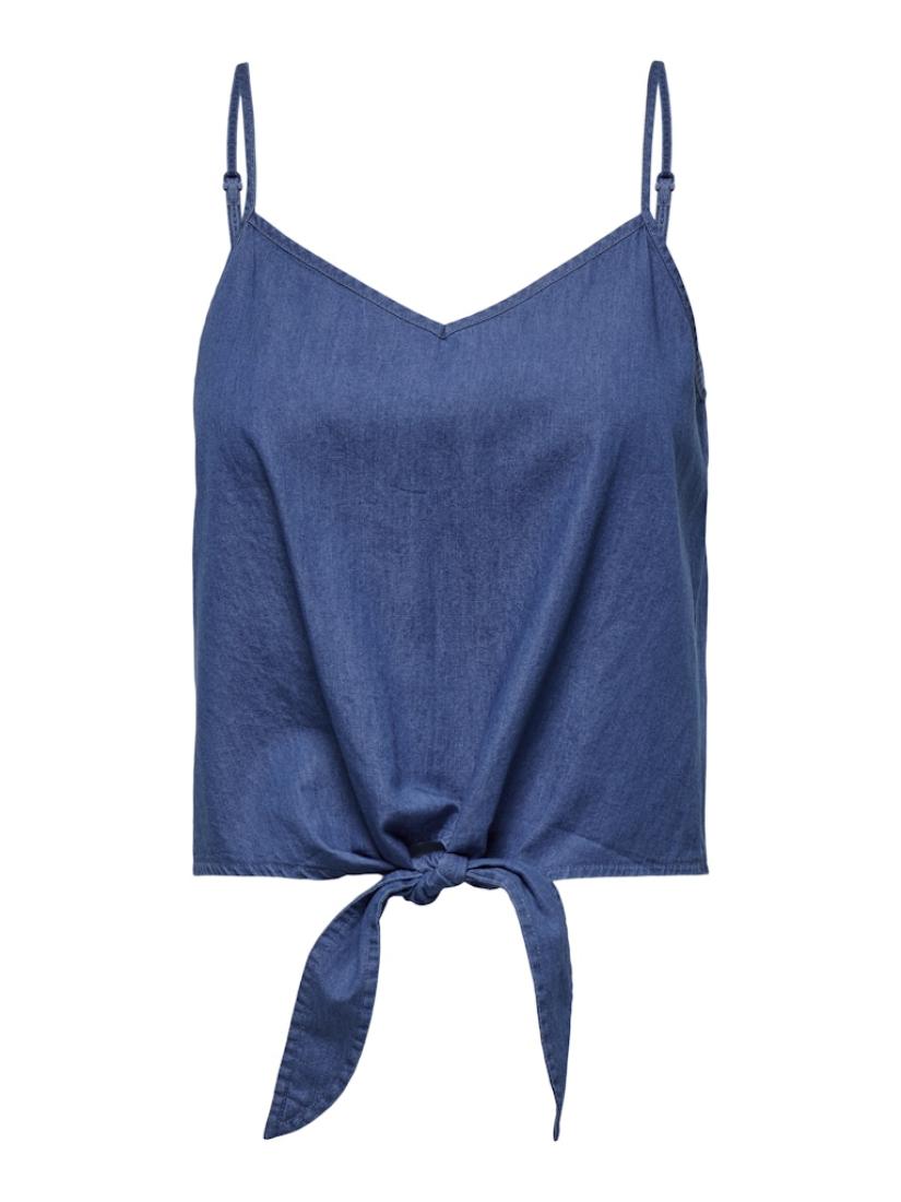 Μπλούζα denim γυναικεία "Nova" μπλε