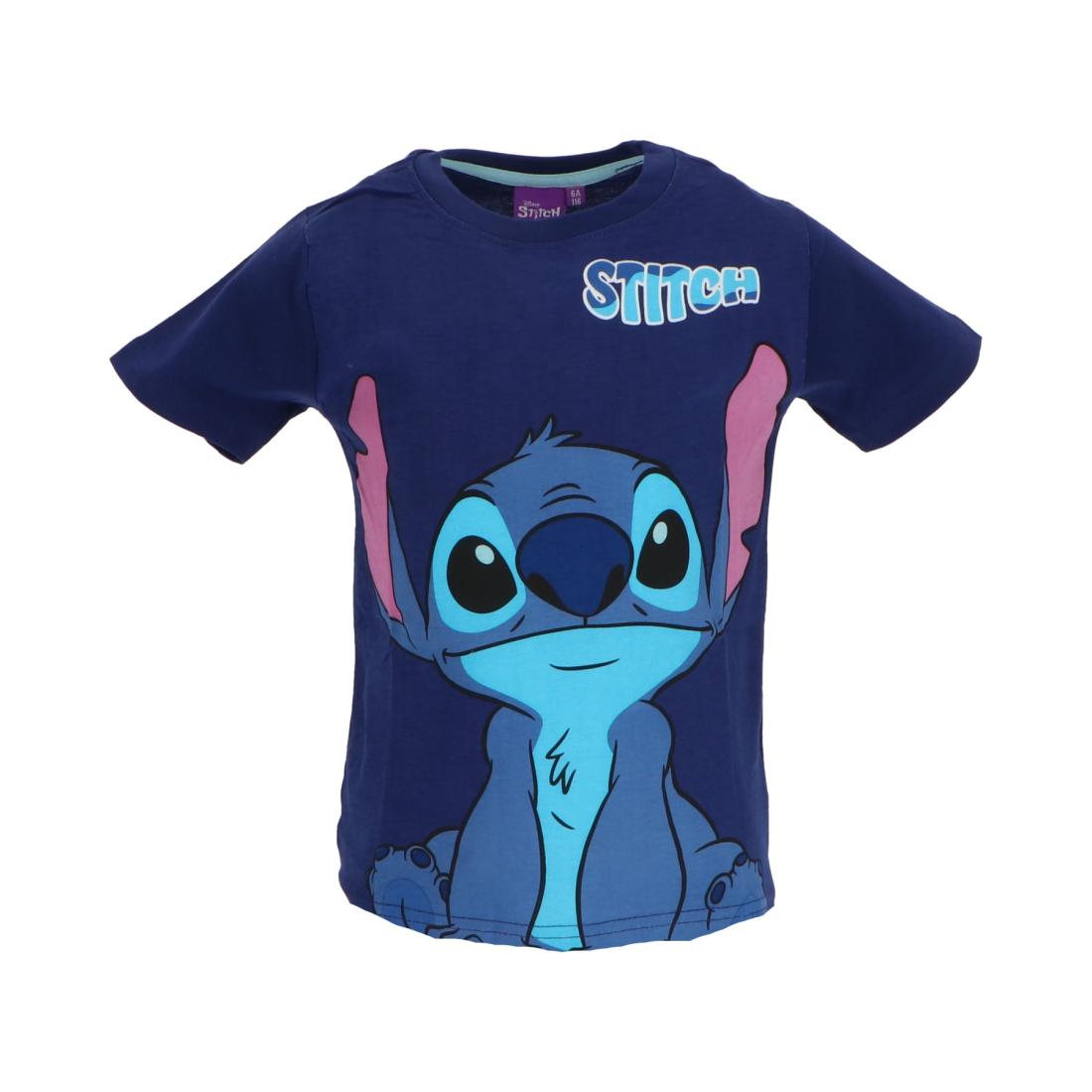 Μπλούζα κοντομάνικη αγόρι "Stitch" μπλε
