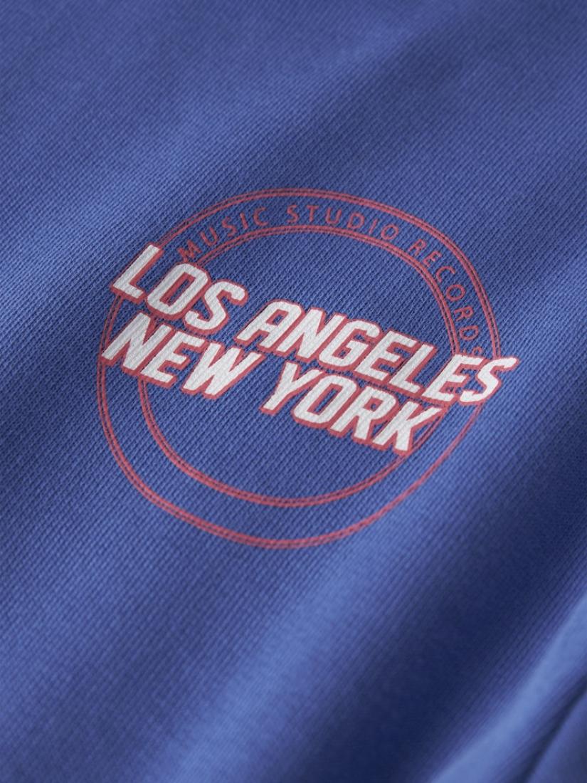 Μακρυμάνικη μπλούζα κορίτσι "New york" ρουά