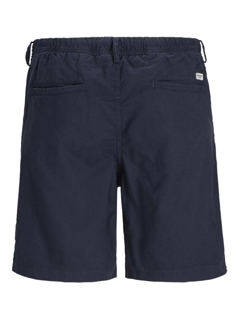Βερμούδα υφασμάτινη ανδρική "Dark navy" μπλε