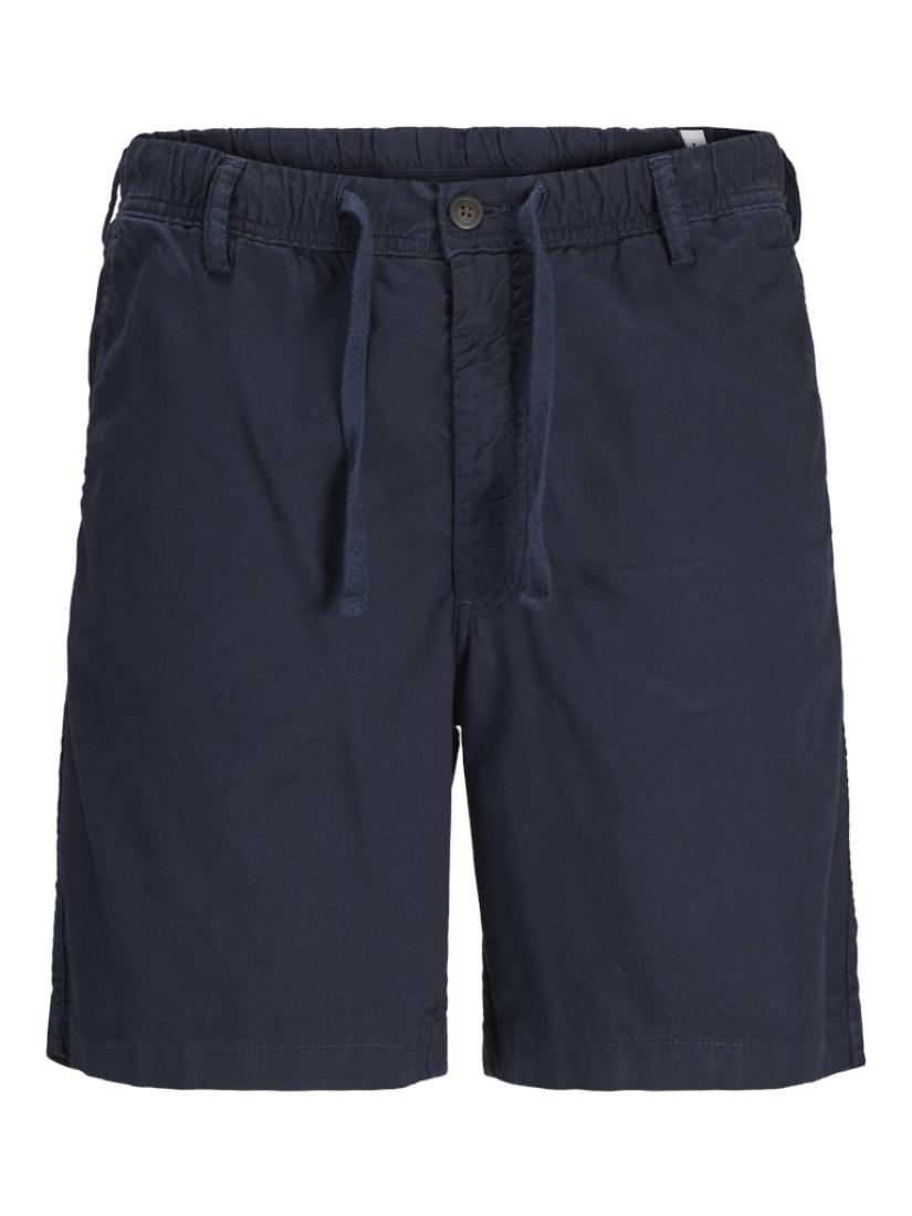 Βερμούδα υφασμάτινη ανδρική "Dark navy" μπλε