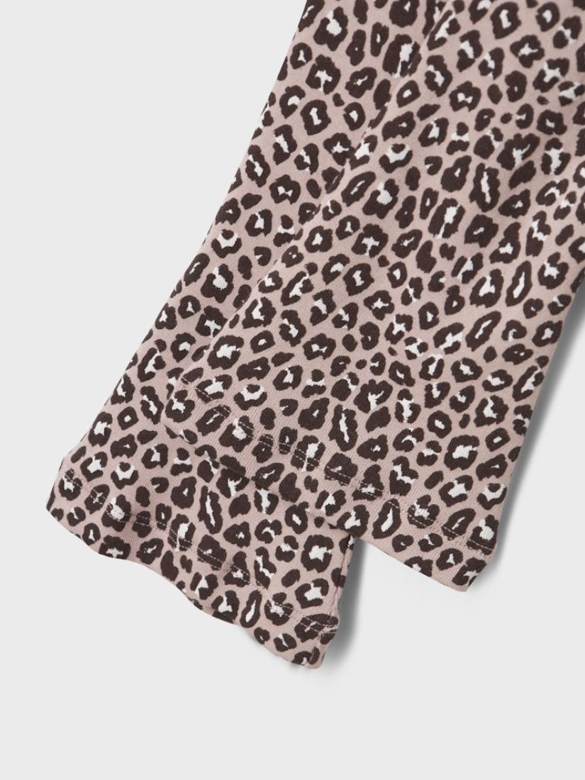 Κολάν καμπάνα κορίτσι "Animal print" σάπιο μήλο