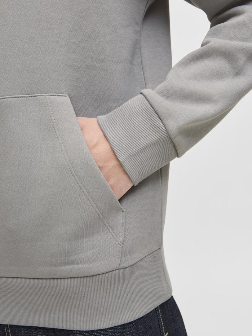 Μπλούζα φούτερ ανδρική "Graphic sweat" γκρι