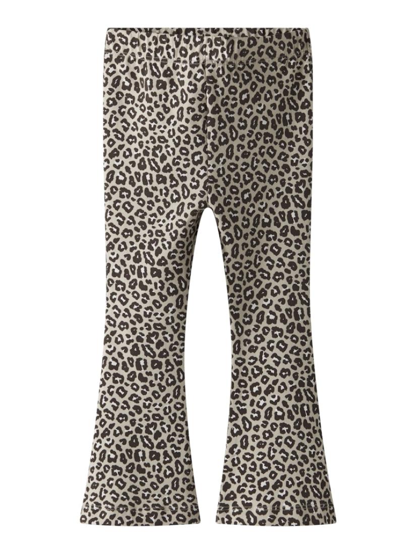  Κολάν καμπάνα κορίτσι "Animal print" μπεζ