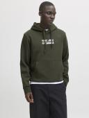 Μπλούζα φούτερ ανδρική "Graphic sweat" Χακί (Duffel bag)