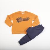 Σετ φόρμας αγόρι "Varsity New York" ώχρα