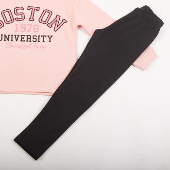 Σετ κολάν κορίτσι "Boston" ροζ