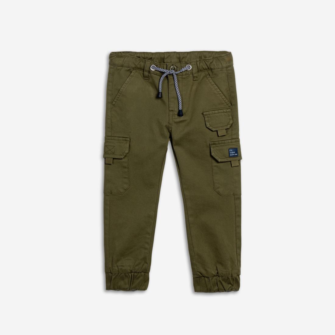 Παντελόνι cargo αγόρι "Fnk original" χακί