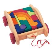 Pushchair "Colorful bricks" (17 pcs) Glückskäfer®