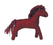 "Horse" 13cm 100% wool (felt), Glückskäfer®