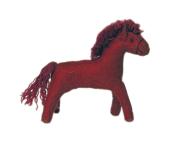 "Άλογο" 11cm 100% μαλλί (felt), Glückskäfer®