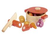 "Vegetable set" with pot and knife (16 pcs) Walter®