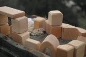 Bricks "Free Forms" natural (17 pcs) Glückskäfer®