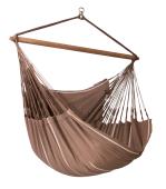 LA SIESTA® Habana Chocolate - Organic Cotton Kingsize Hammock Chair