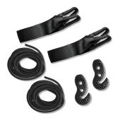 LA SIESTA® TreeMount Black - Tree and Pole Suspension Set for Hammocks