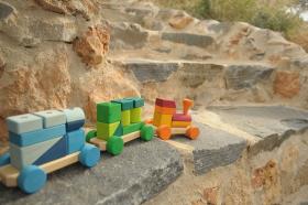 Wooden cars and vehicles